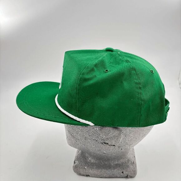 Vintage Pioneer Seed Hat Snapback Rope Cap Embroidered Green K Products USA - Picture 2 of 9